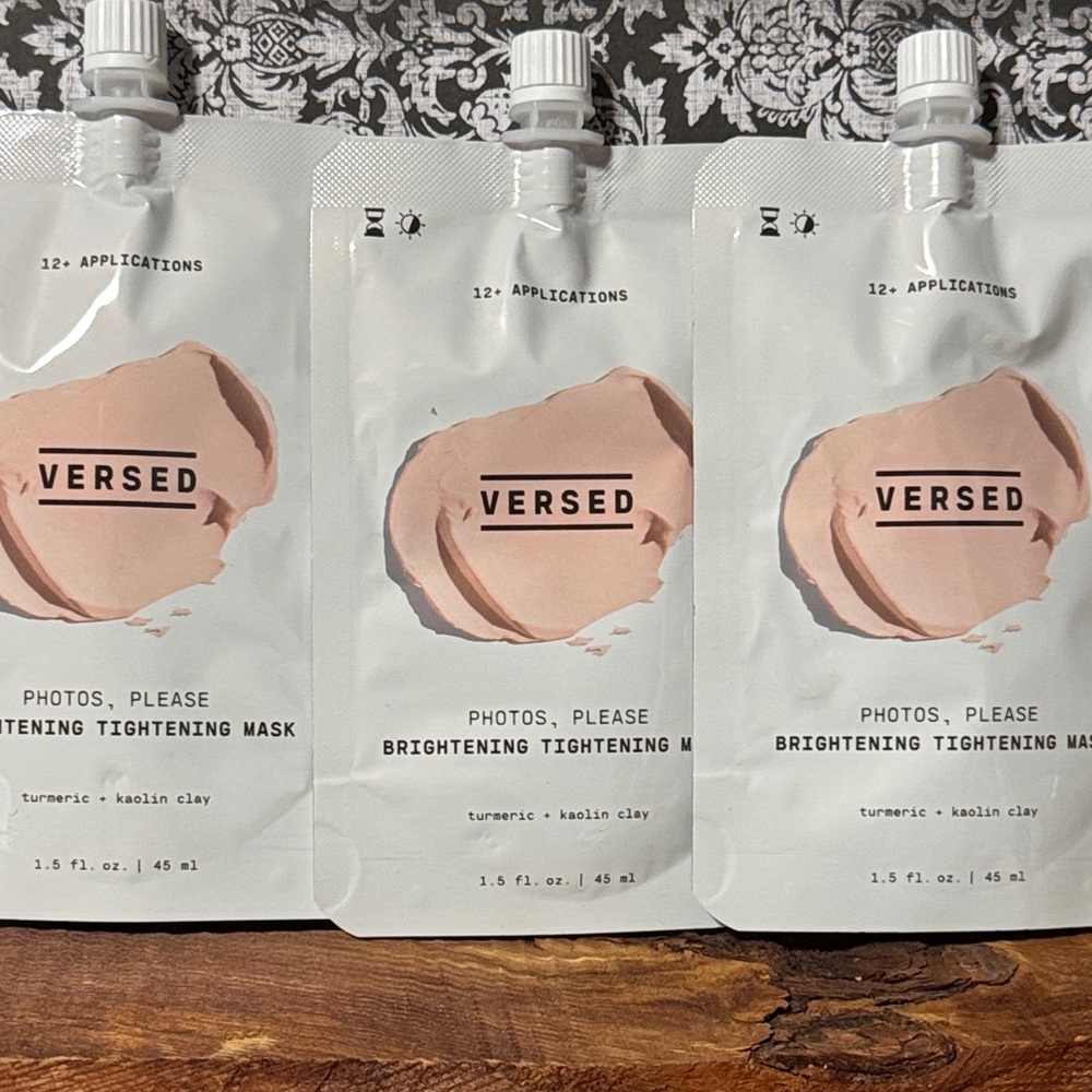 VERSES Brightening Tightening Mask trio set- Cream